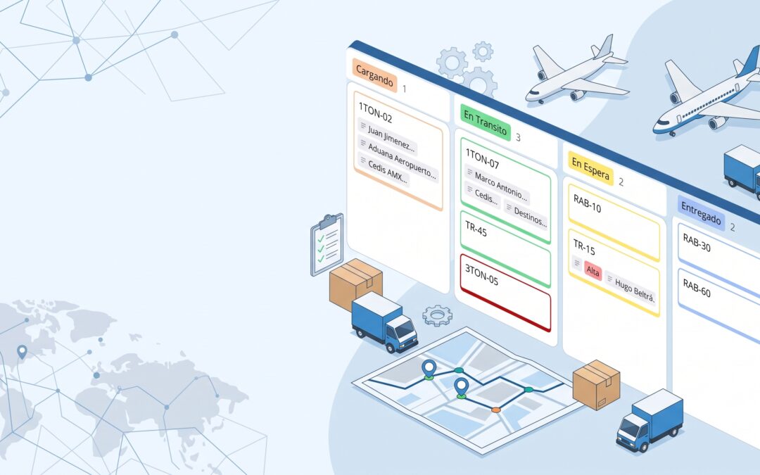 Un tablero de Operaciones para controlar los viajes del día